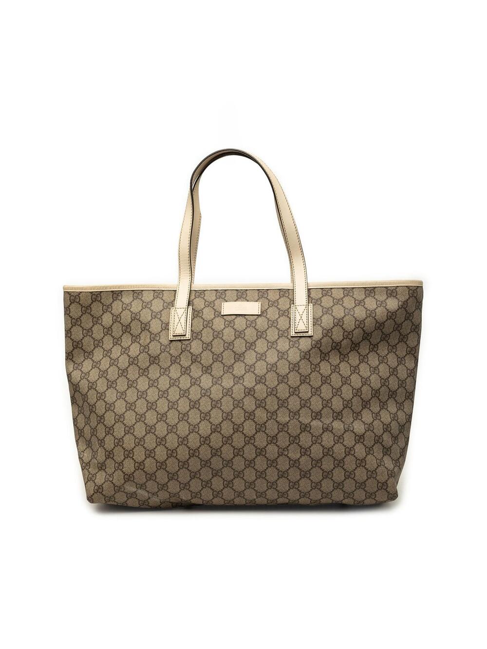 Gucci Large Gg Supreme Tote Pre-Loved #372064G58B